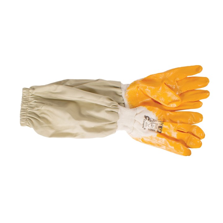 Rękawice gumowe z płótnem - wzór 6027