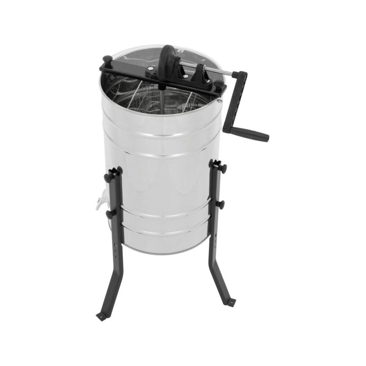 Miodarka diagonalna 2-ramkowa, ramka: d, wl, ln, ap, ø400 mm, ręczna, napęd plastikowy – basic