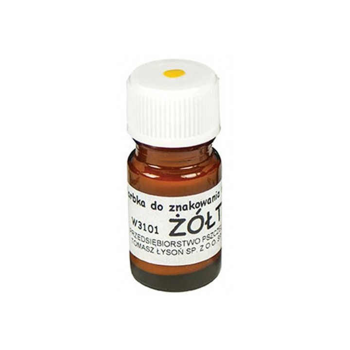 Farbka do znakowania matek - żółta (1szt) -  W3101_ZO