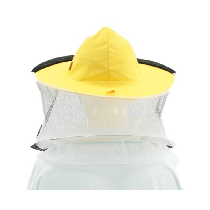 Kapelusz pszczelarski (siatka z tyłu), z przodu siatka ściągana - 602500