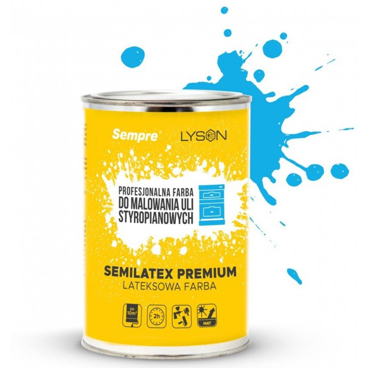 Farba do uli niebieska 1 L - W5063