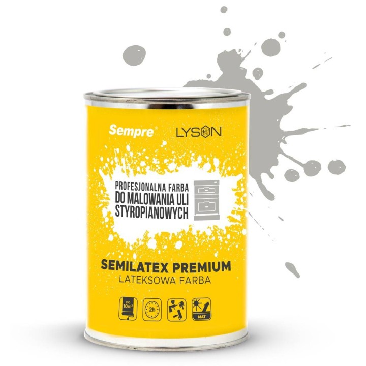 Farba do uli szara 1 L -  W5068