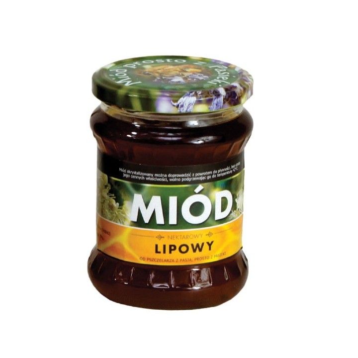 Paczka etykiet z kontretykietą na miód wielokwiatowy (100szt) - wzór E1202