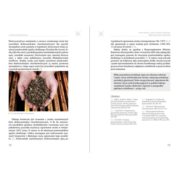 Książka "Wosk pszczeli" (Bogdan Kędzia, Elżbieta Hołderna-Kędzia) - K263