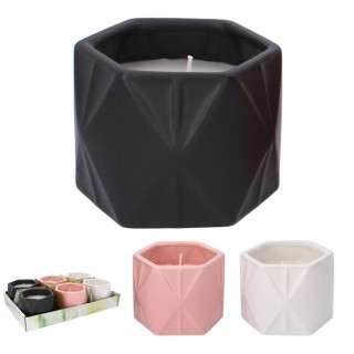 ŚWIECZKA DEKORACYJNA CITRONELLA "LOKSA" 11,5 X 9 CM - INA7393