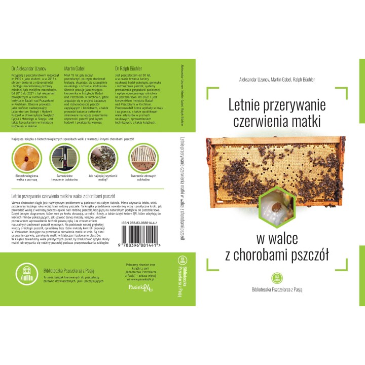 Książka "Letnie przerywanie czerwienia matki w walce z chorobami pszczół" - K271