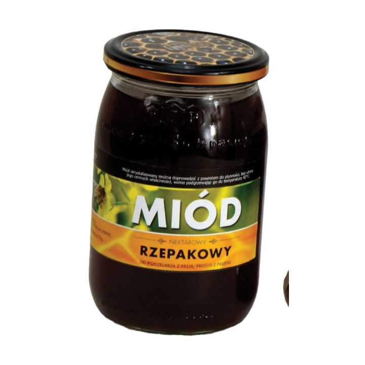 Paczka etykiet z kontretykietą na miód z terenów leśnych(100szt) - wzór E1210