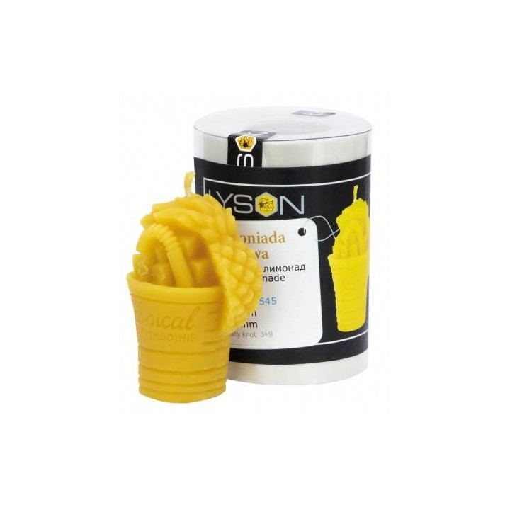 Silikonowa forma na świece - Lemoniada owocowa - wzór FS545