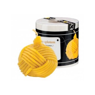 Silikonowa forma na świece - Bombka ze splotem - wzór FS477