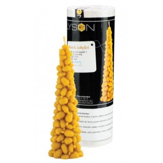 Silikonowa forma na świece - Stożek żołędzi - wzór FS471