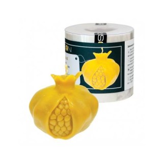 Silikonowa forma na świece - Granat - wzór FS454