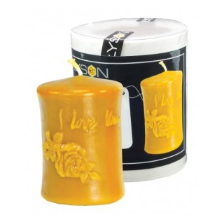 Silikonowa forma na świece - Świeca " I LOVE YOU" - wzór FS440