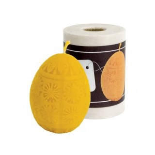 Silikonowa forma na świece - Pisanka - wzór FS414