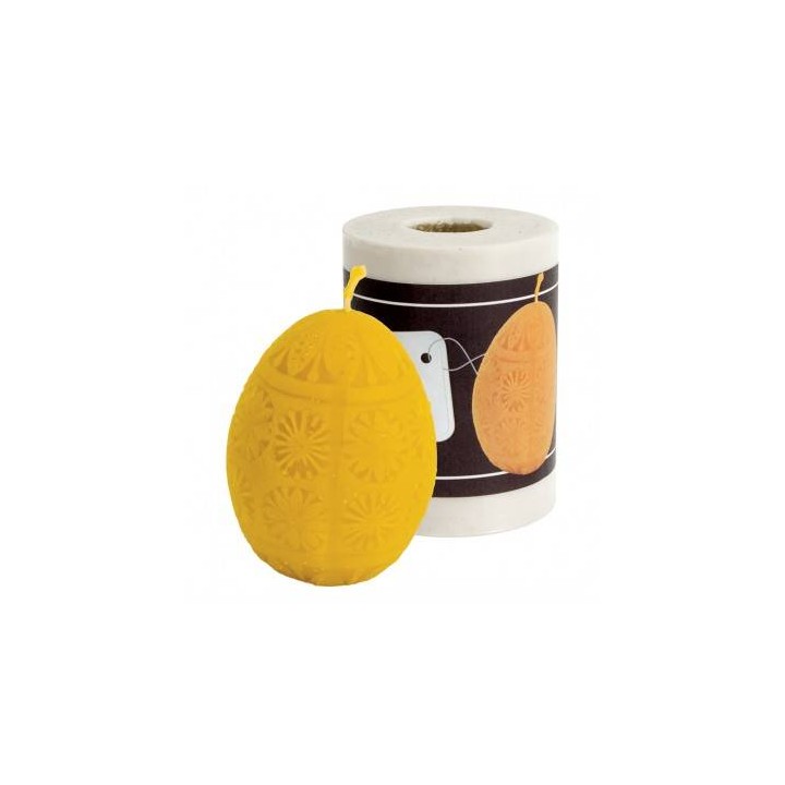 Silikonowa forma na świece - Pisanka - wzór FS414