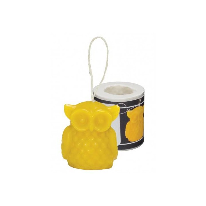 Silikonowa forma na świece - Mini sówka - zawieszka - wzór FS320
