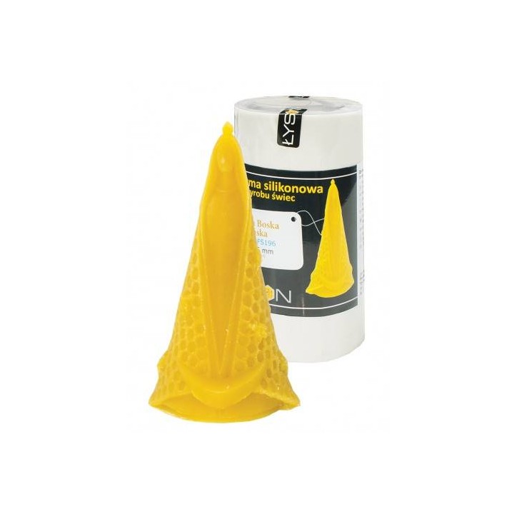 Silikonowa forma  na świece - Matka boska duża - wzór FS198