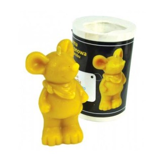 Silikonowa forma na świece - Myszka z chustką - wzór FS120