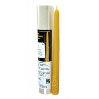 Silikonowa forma na świece - Świeca prosta z choinką - wzór FS31