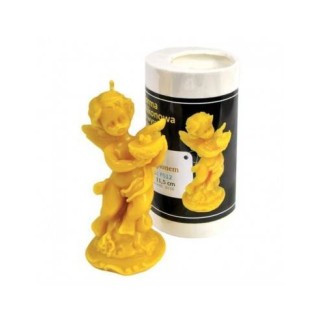 Silikonowa forma na świece - Anioł z lampionem - wzór FS12