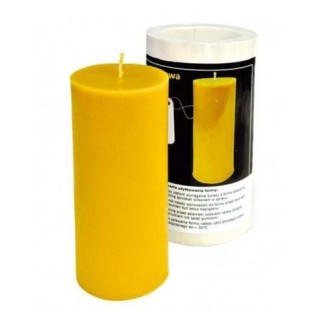 Silikonowa forma na świece - Walec gładki duży - wzór FS58