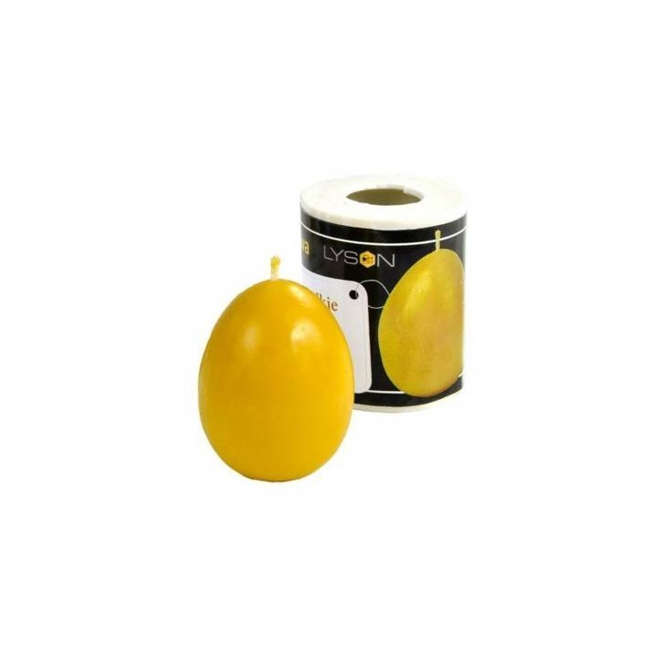 Silikonowa forma na świece - Jajko gładkie małe - wzór FS73