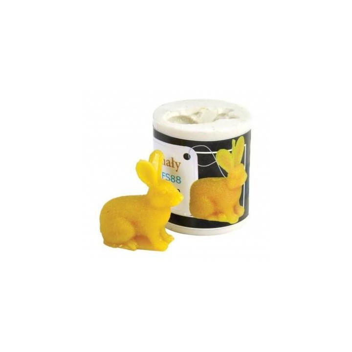 Silikonowa forma na świece - Zając mały - wzór FS88