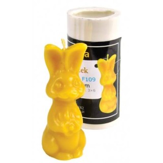 Silikonowa forma na świece - Zajączek - wzór F109