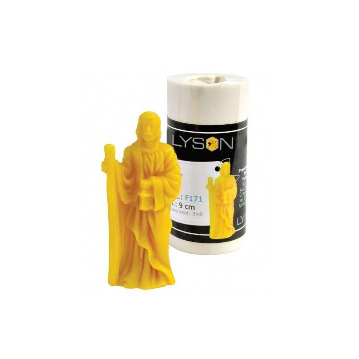 Silikonowa forma na świece - Święty Józef-  wzór F171