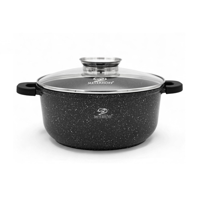 GARNEK MARMURKOWY Z POKRYWĄ I AROMATYZEREM 24CM Z/P MH-017