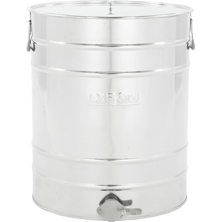 Odstojnik nierdzewny 70 l / ~100 kg, zawór nierdzewny 6/4", uchwyty  – CLASSIC