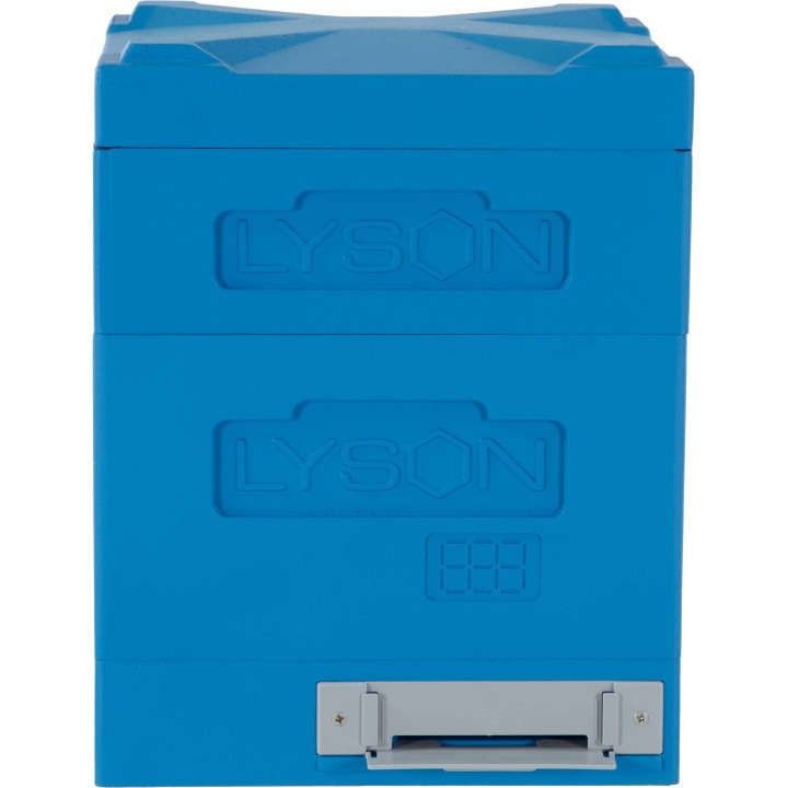 Mini korpus do mini ula Dadant CLASSIC na ramki modułowe, wys. 145 mm, malowany (niebieski) - W13C_N