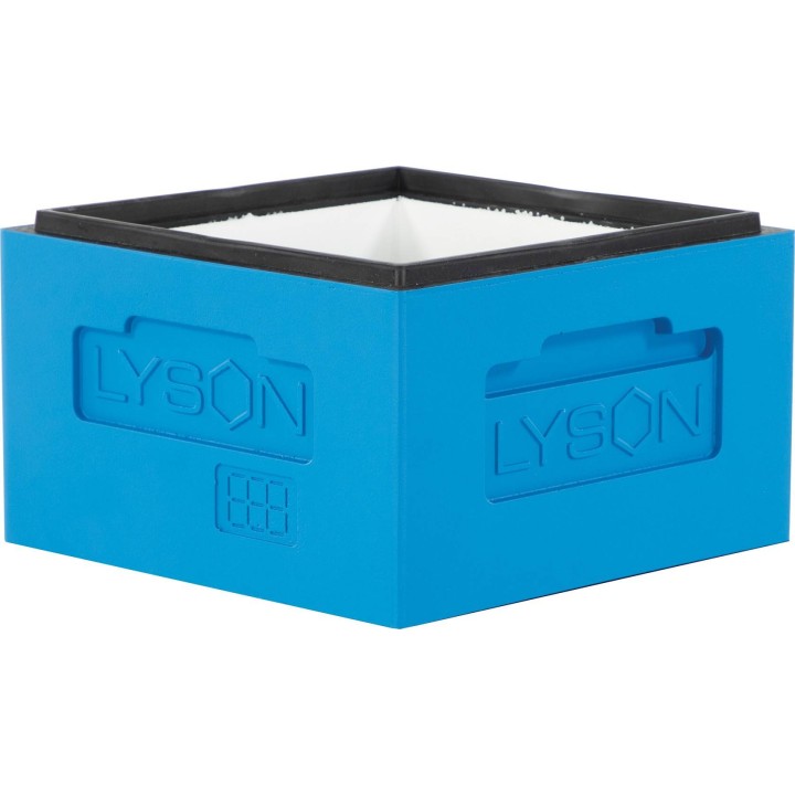 Mini korpus do mini ula Dadant CLASSIC na ramki modułowe, wys. 145 mm, malowany (niebieski) - W13C_N