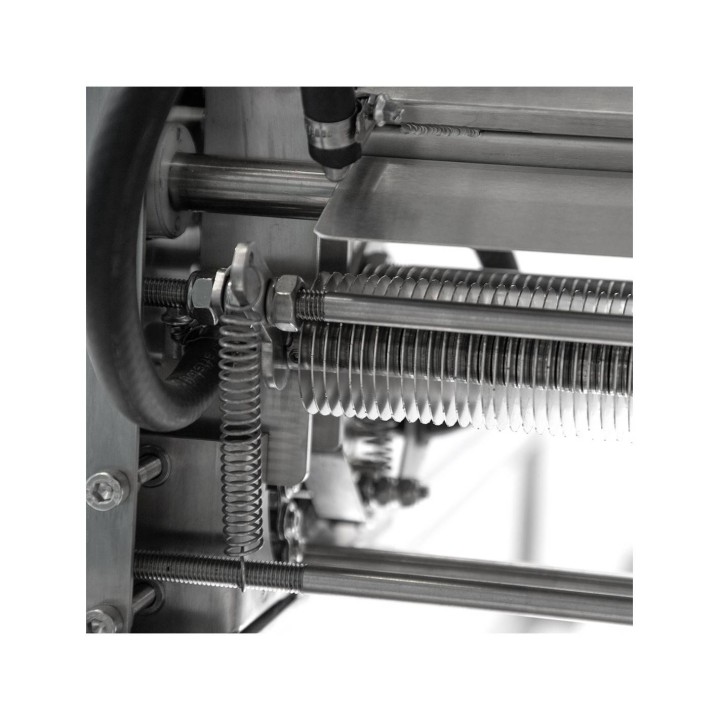 Stół do odsklepiania z odsklepiarką, podajnikiem łańcuchowym, 230V, obieg zamknięty, stelaż 1500 mm, Dadant - PREMIUM