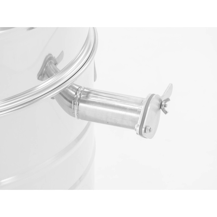 Odstojnik nierdzewny 150 l z sitem stożkowym