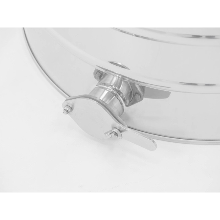 Odstojnik nierdzewny 150 l z sitem stożkowym