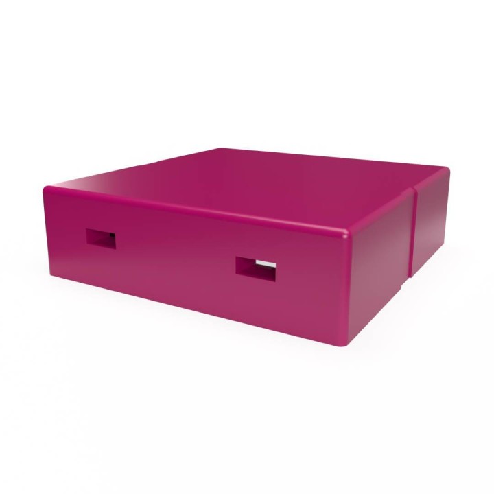 Daszek Wielkopolski, Ostrowskiej wysoki z wentylacją, ciemnoróżowy - W1094W_O_RC