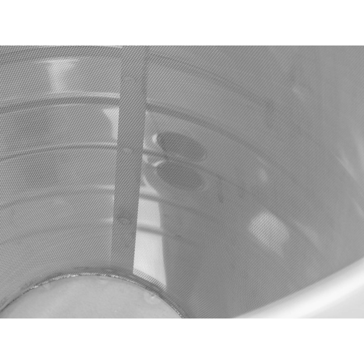 Odstojnik nierdzewny 100 l z sitem stożkowym