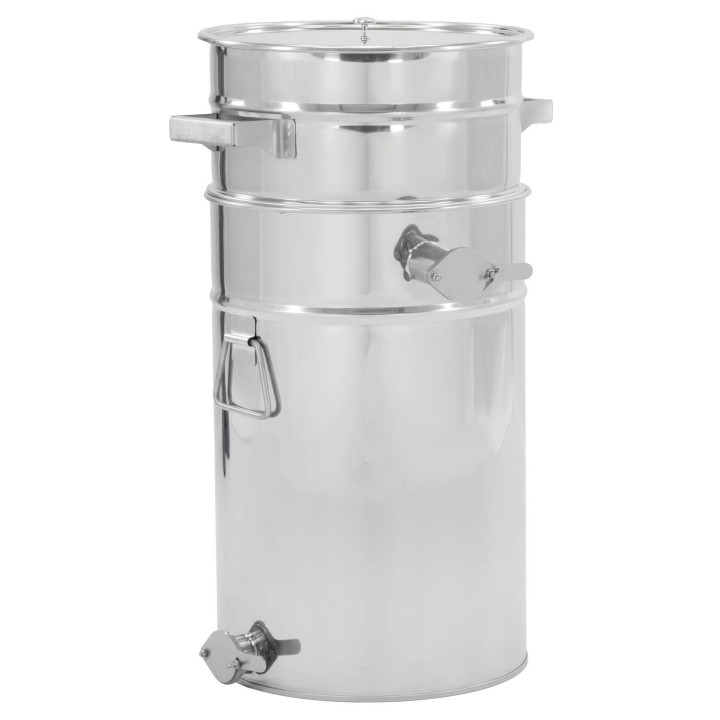 Odstojnik nierdzewny 70 l z sitem stożkowym