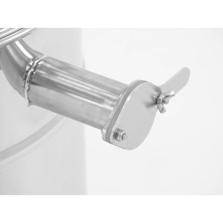 Odstojnik nierdzewny 70 l z sitem stożkowym