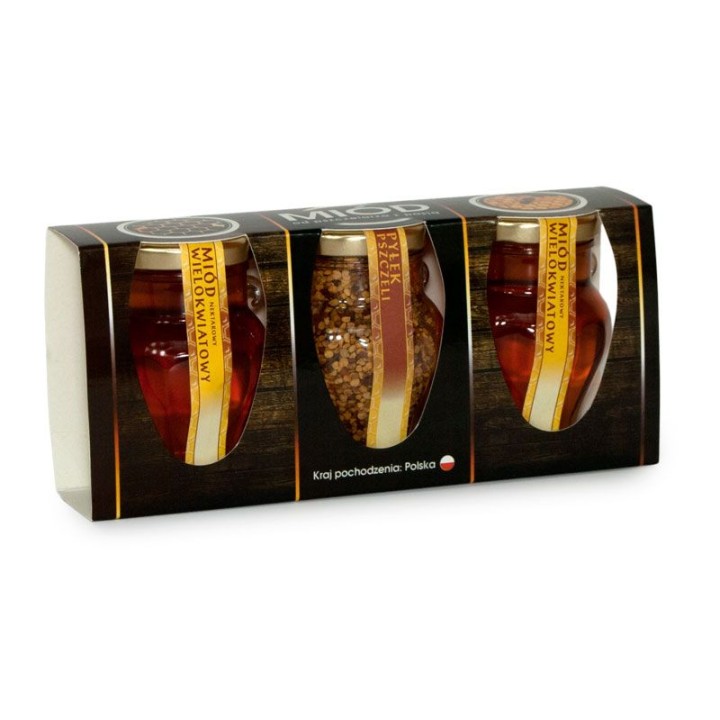 Pudełko na 3 słoiki 106ml (10szt) – P8b