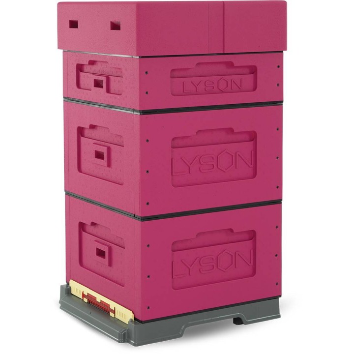 Ul wielkopolski OPTIMA, ciemnoróżowy, nieskręcony