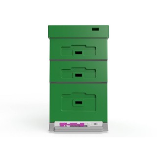 UL Dadant OPTIMA, ciemnozielony, nieskręcony