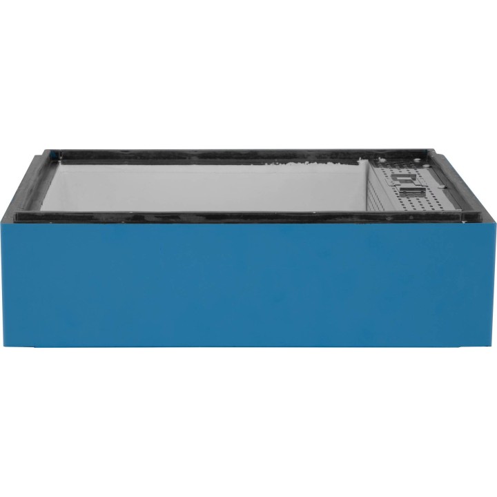 Powałko-podkarmiaczka wielkopolska 12-ramkowa, Dadant, Dadant 1/2, Langstroth, Apipol, 10 l, malowana (niebieska)