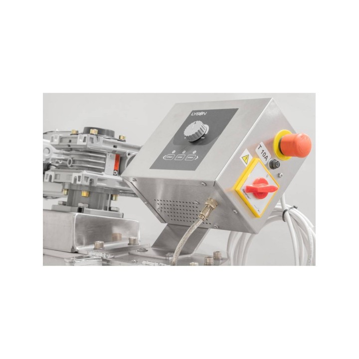 Odstojnik z płaszczem grzewczym, wodnym, do standaryzacji miodu lub mieszania syropu, 400 l (grzanie 400V / napęd 230V)