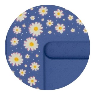 Ul Dadant OPTIMA, ciemnoniebieski, nadruk - stokrotki, nieskręcony