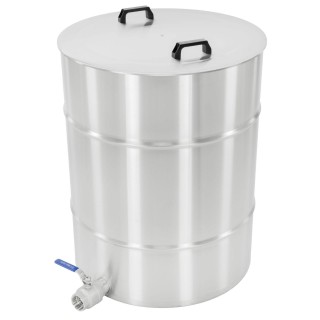 Odstojnik nierdzewny 500 kg, zawór kulowy 2"