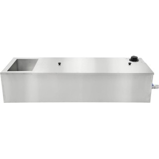 Odstojnik do miodu z sitem kaskadowym z pokrywą, z elektronicznym czujnikiem poziomu miodu