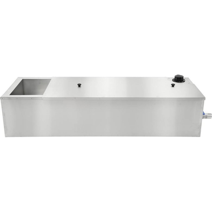 Odstojnik do miodu z sitem kaskadowym z pokrywą, z elektronicznym czujnikiem poziomu miodu