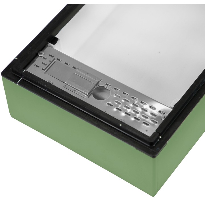 Powałko-podkarmiaczka, Dadant, 6-ramkowa, zielona-seledyn