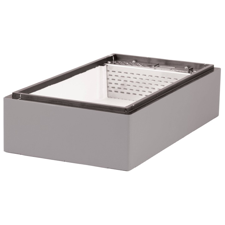 Powałko-podkarmiaczka, Dadant, 6-ramkowa, szara